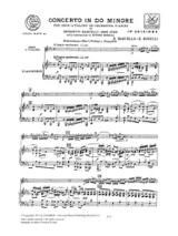 Concerto Do Minore - Oboe pianoforte - Benedetto Marcello - Partition